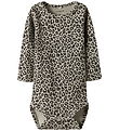 Name It Romper l/s - NbfLeoana - Peyote