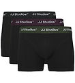 Jack & Jones Boxers - 3-Pack - JacSoho - Black/Plum Perfect