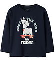 Name It Blouse - NmmVux - Navy Blazer/Skate Dog
