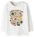 Name It Blouse - NmmVictor - Bright White/Dino Camp