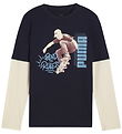Puma Blouse - MID90s - New Navy w. Skater
