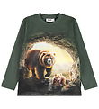 Molo Blouse - Reif - Bears in Cave