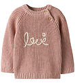 Lil'Atelier Blouse - Knitted - NbfEmlen - Misty Rose