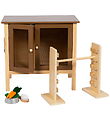 by ASTRUP Wooden Toy - Rabbit Cage And Spring