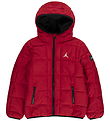 Jordan Puffer Jacket - Essential Pouf - Gym Red
