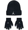 Jordan Beanie/Gloves - Knitted - Black