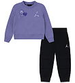 Jordan Sweat Set - Black/Purple