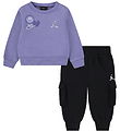 Jordan Sweatset - Schwarz/Lila