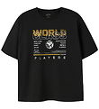 Name It T-shirt - NkmVictor - Black - World Class