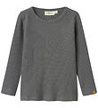 Lil' Atelier Blouse - Rib - NmmRajo - Slim - Poppy Seed