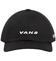 Vans Cap - Check Side Curved Bill - Black w. White