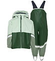 Didriksons Regnkläder m. Hängslen - Waterman - Smärta Green