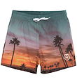 Color Kids Badshorts - AOP - Orange Pop