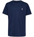 Hummel T-Shirt - HmlJR - Dress Blues