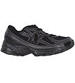 New Balance Shoes - 740 - Black Cement/Black Bo