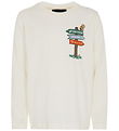 Emporio Armani Blouse - Off White w. Print