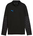 Puma Blouse M Zipper - Black w. Blue