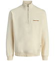 Jack & Jones Peysa - JorNorrebro - Antique White
