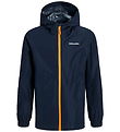 Jack & Jones Rain Jacket - JjefLynn - Sky Captain/Dark Cheddar