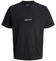 Jack & Jones Stuttermabolur - Núðlur - JorNorrebro - Svart M. Ló