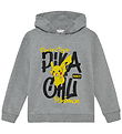 Minymo Hoodie - Pokémon - Gråmelerad