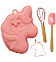Rice Bake Kit - Silicone - 4 Parts - Coral