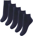 Fuzzies Enkelsokken - 5-pack - Navy