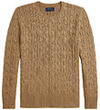 Polo Ralph Lauren Blouse - Knitted - Cable - Camel