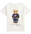 Polo Ralph Lauren Stuttermabolur - White Core Bear