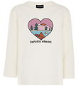 Emporio Armani Bluse - Off White m. Herz