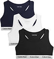 Calvin Klein Tops - 3-pack - Black/Klassiekwit/Zwartiris