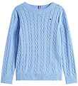 Tommy Hilfiger Bluse - Strick - Cloudy Blue