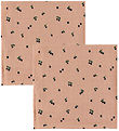 Liewood Spucktücher - Musselin - 2er-Pack - Lewis - Mini Berry/P