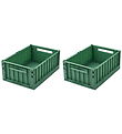 Liewood Foldable Box - 2-Pack - Weston - Medium+ - Dusty Ivy