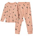 Liewood Pyjama Set - 2 Parts - Wilhelm - Mini Berry/Pale tuscany