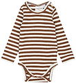The New Siblings Body l/ä - Rib - TnsbFro - Toffee Striped