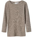 Name It Blouse - Wool - Noos - NmmWang - Satellite