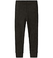 Name It Leggings - Wool - Rib - Noos - NmnWax - Black