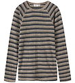 Name It Blouse - Rib - Wool - NkmWang - Satellite/Ombre Blue