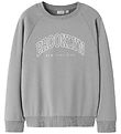 Name It Sweatshirt - NkmVion - Ultimate Grey/Brooklyn Neu