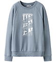 Name It Sweatshirt - NkmVion - Dusty Blue/Ungeschlagen