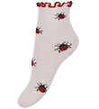 Lil' Atelier Socken - NmfDarlene - Silber Peony