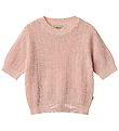Wheat T-shirt - Knitted - Alva - Powder