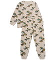 Minymo Pyjama Set - Beige Melange
