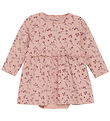 Minymo Dress - AOP - Misty Rose