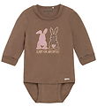 Minymo Bodysuit l/s - Caribou