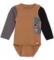 Minymo Bodysuit l/s - Brown Sugar