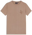 Lyle & Scott T-shirt - Monogram - Tiger's Eye