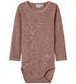 Name It Bodysuit l/s - Wool - NmfWang - Antler