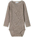 Name It Bodysuit l/s - Wool - NmfWang - Satellite